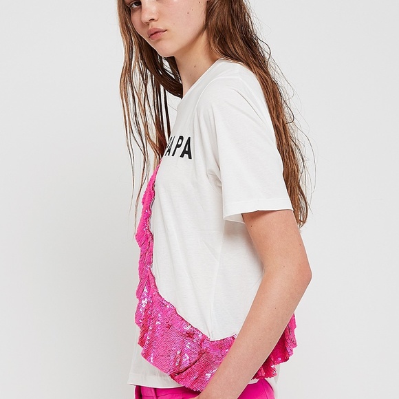 T-shirt with sequins - Picture 5 of 6